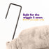 Snuggle Padded Cat Radiator Bed - Beige